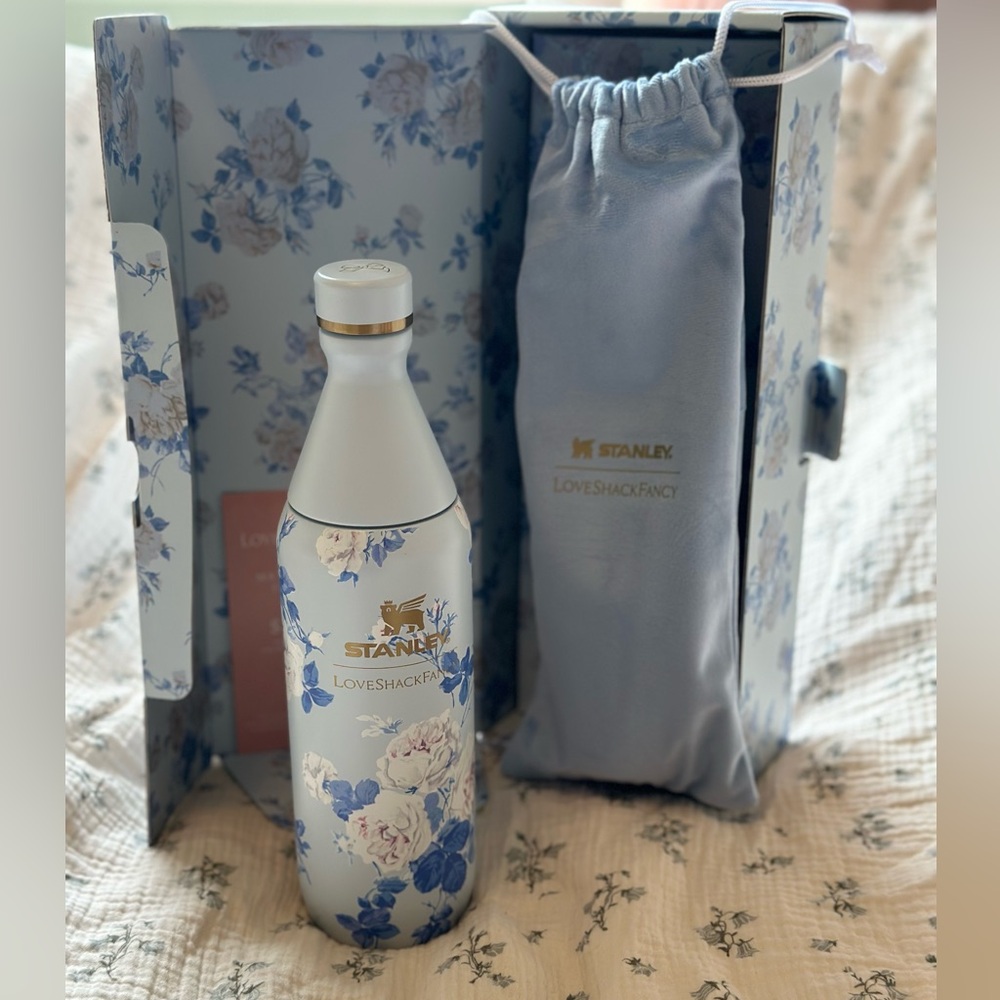 Stanley x Love Shack Fancy 20 oz slim water bottle